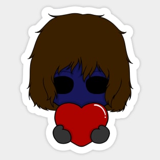 eyeless jack valentine chibi Sticker